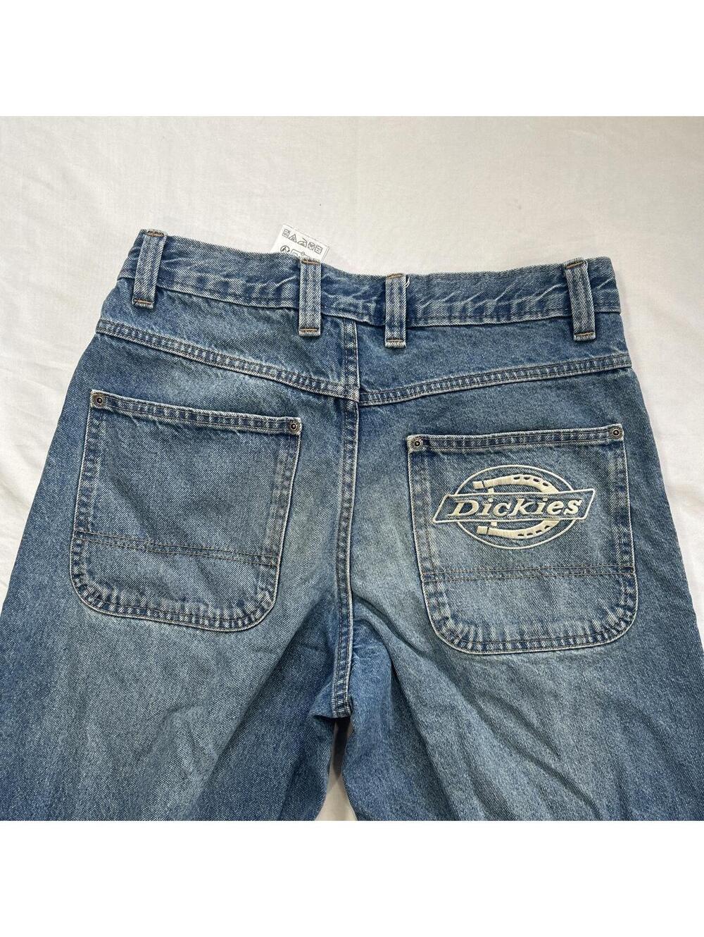 Dickies Embroidered Horseshoe Men's Blue and Navy Jeans